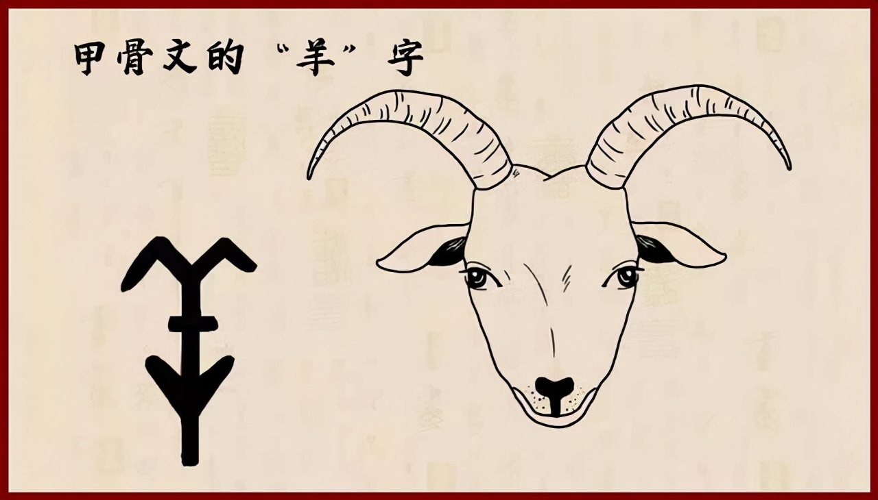 十二生肖中吉祥和公正的代名词，“羊”字的汉字解析